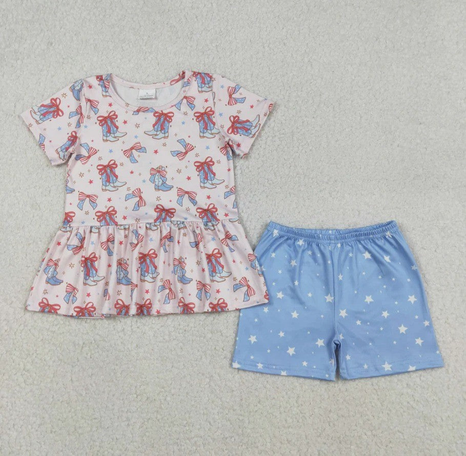 Boots and Bows Independence Day Sets