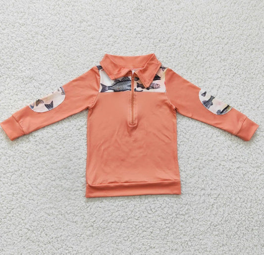 Fishing Pullover Top