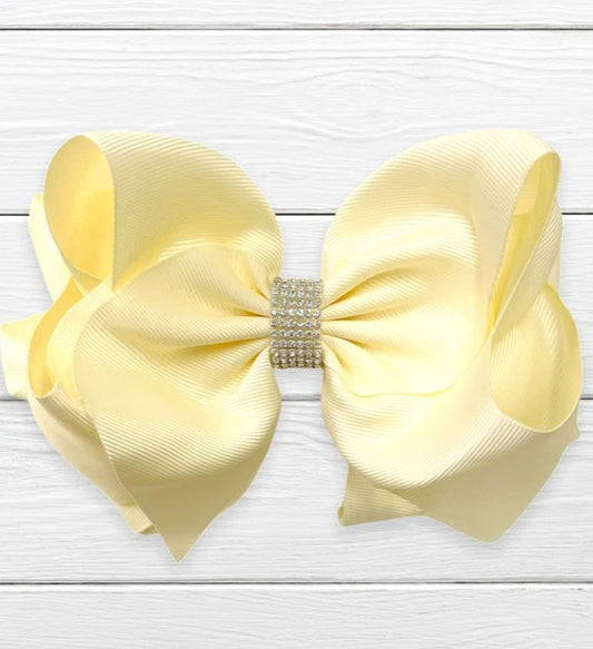 Candlelight 6.5 inch Rhinestone Bow