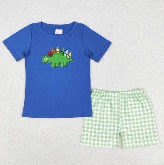 Crayon Dino Short Set