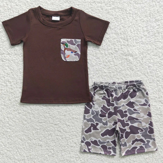 Duck Camo Short Set