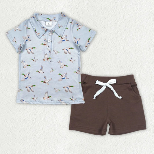 Mallard Duck Short Set