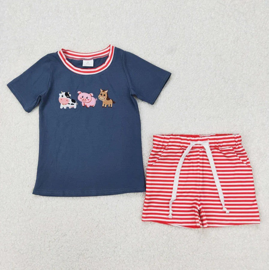 Embroidered Farm Sibling Collection