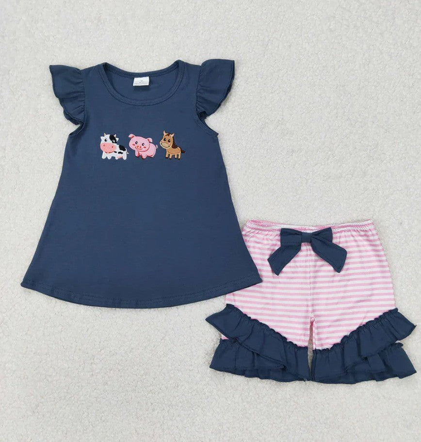 Embroidered Farm Sibling Collection