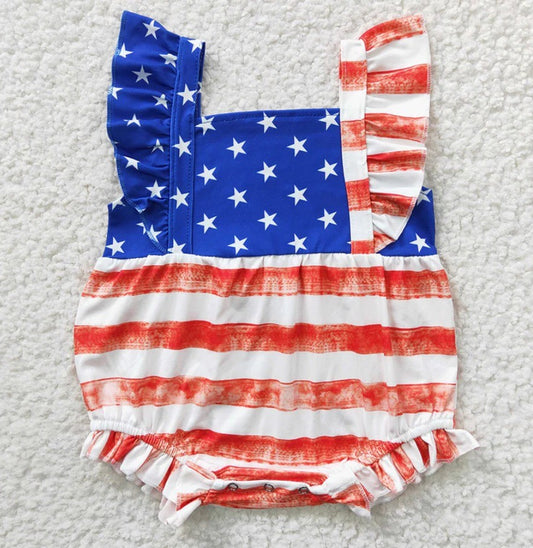 Stars and Stripes Romper