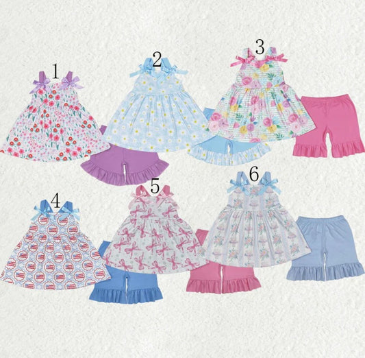 Girls Summer Short Set Collection