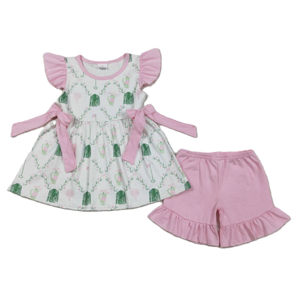 Golf Ruffle Short Set