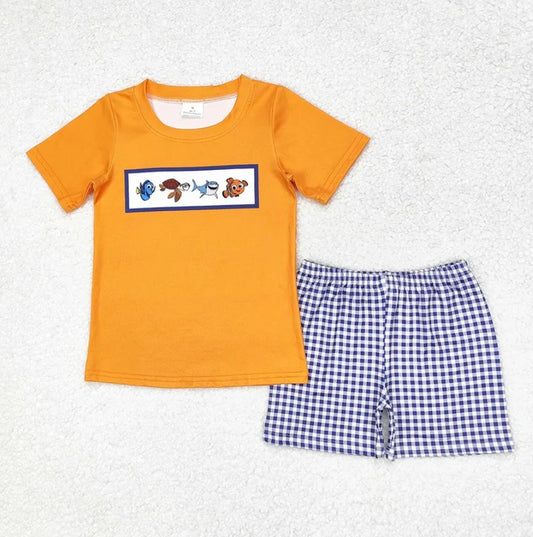 Sea Fish Character Set