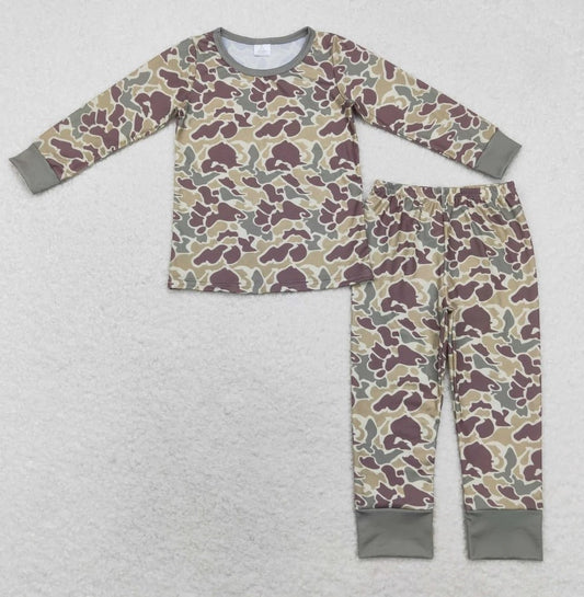 Camo Pajama Set