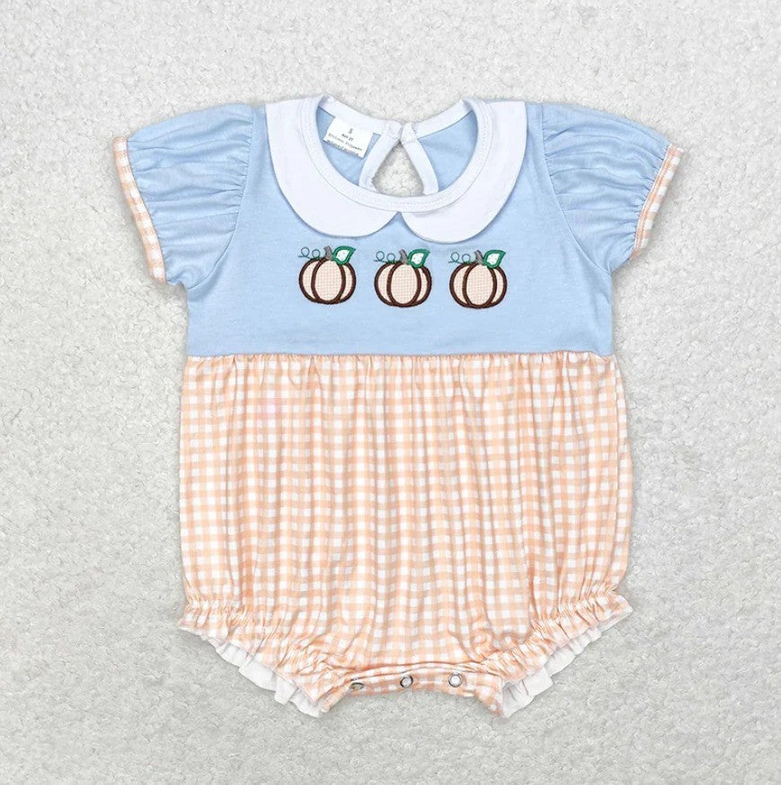 Embroidered Pumpkin Sibling Collection