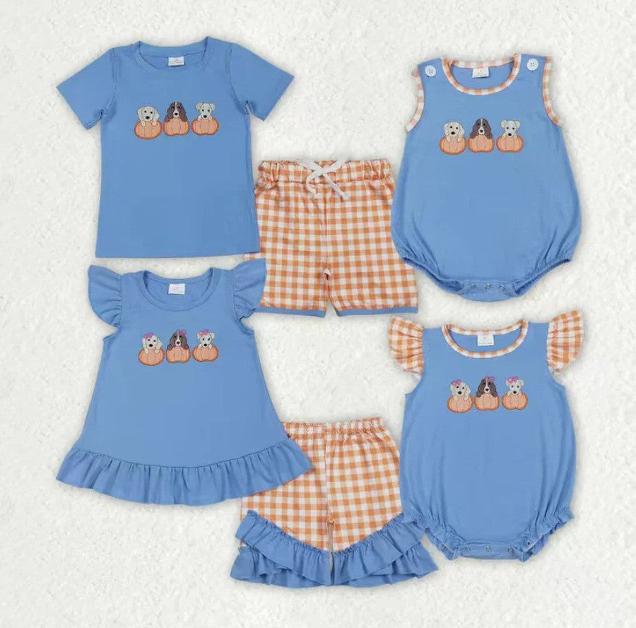 Puppy Dog Pumpkin Sibling Set Collection