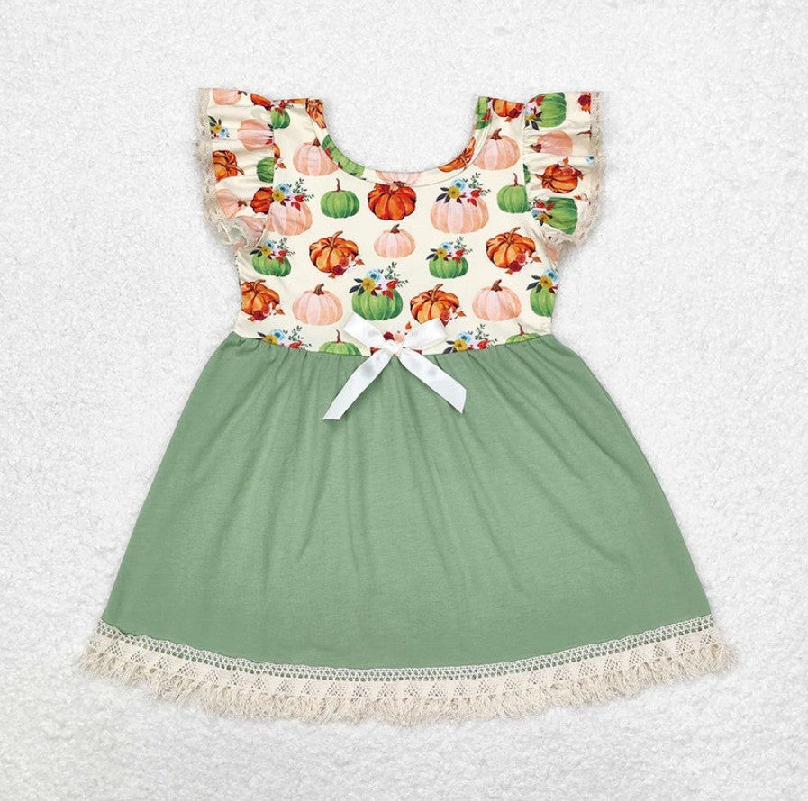 Sage Pumpkin Dress