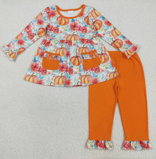 Floral Pumpkin Set