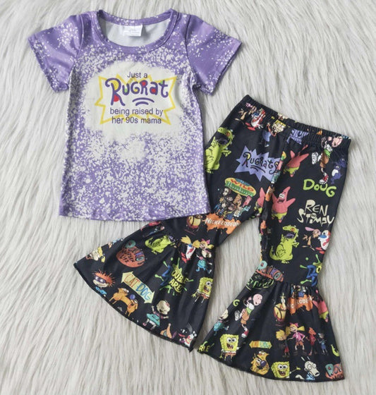 Rugrats Bell Bottom Set