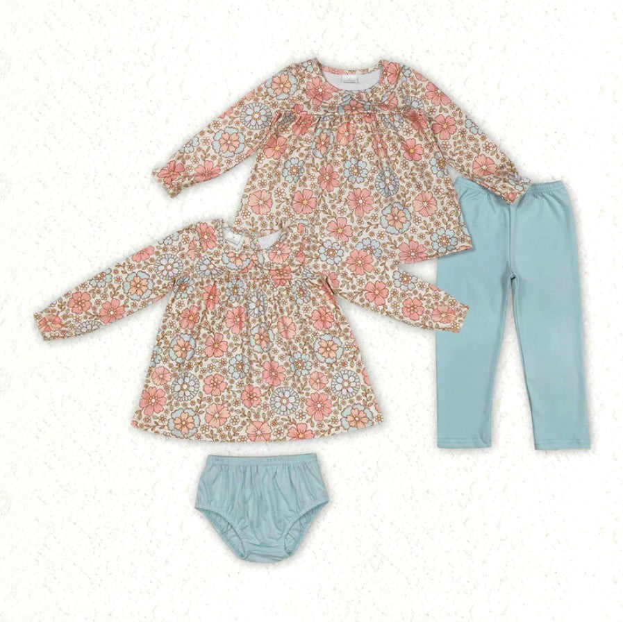 Fall Floral Sibling Set Collection