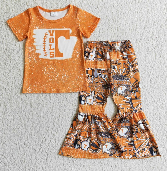 Tennessee Vol Bell Bottom Set
