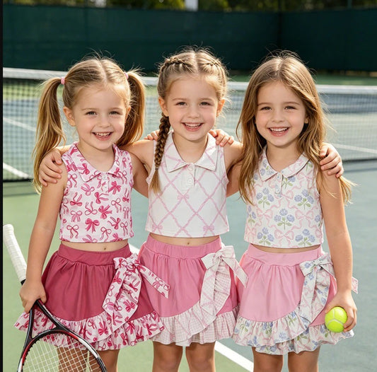 Girls Tennis Skort Sets