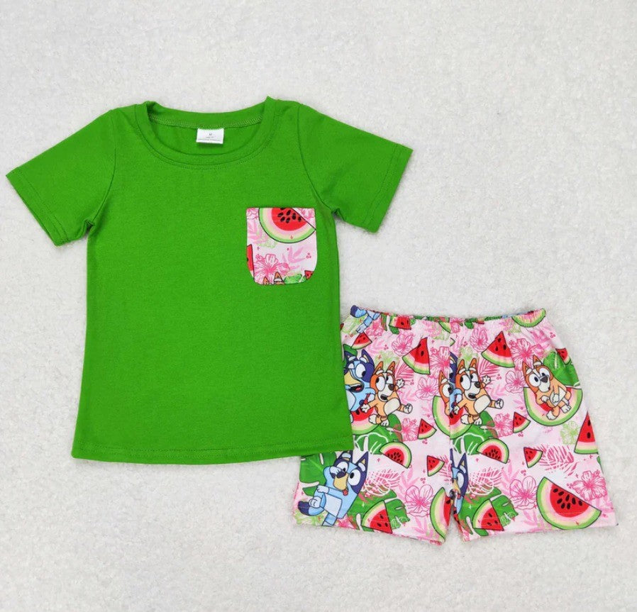 Watermelon Dog Sibling Collection