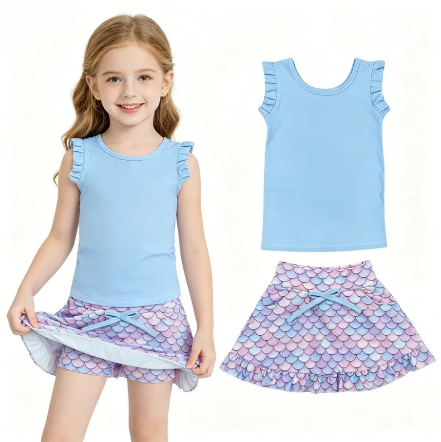 Mermaid Skort Set
