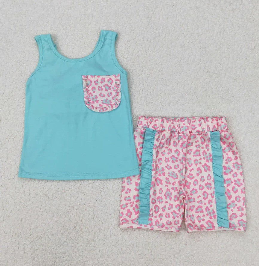 Girls Bow Back Short Collection