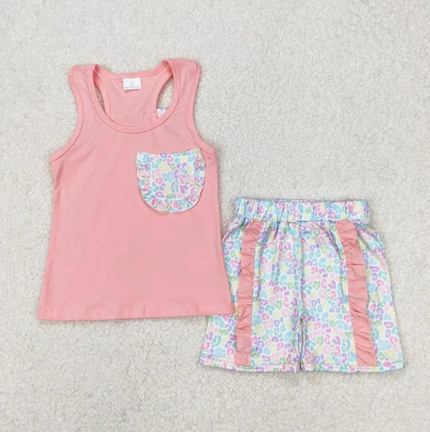 Girls Bow Back Short Collection