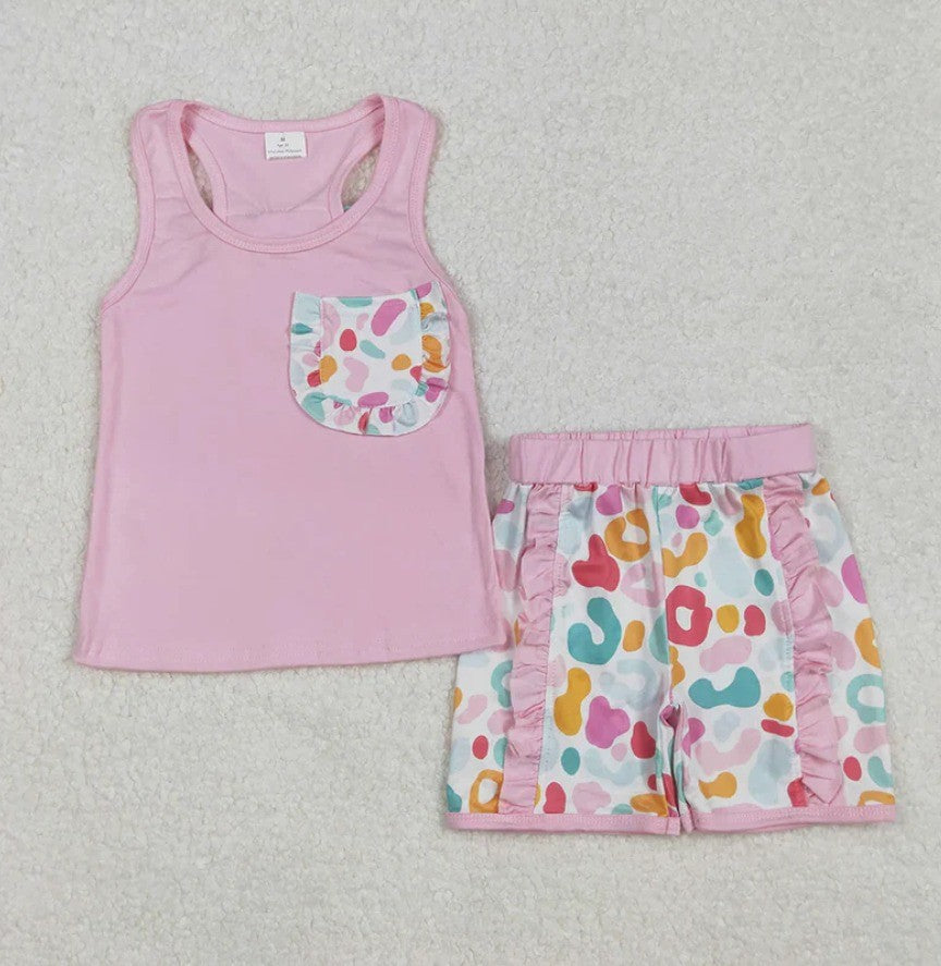 Girls Bow Back Short Collection