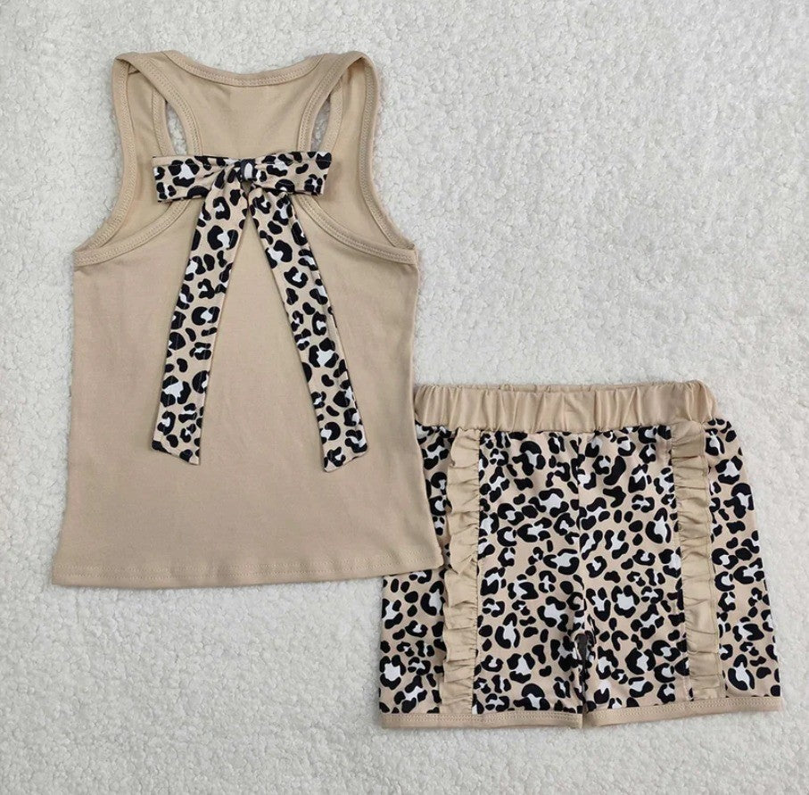 Girls Bow Back Short Collection