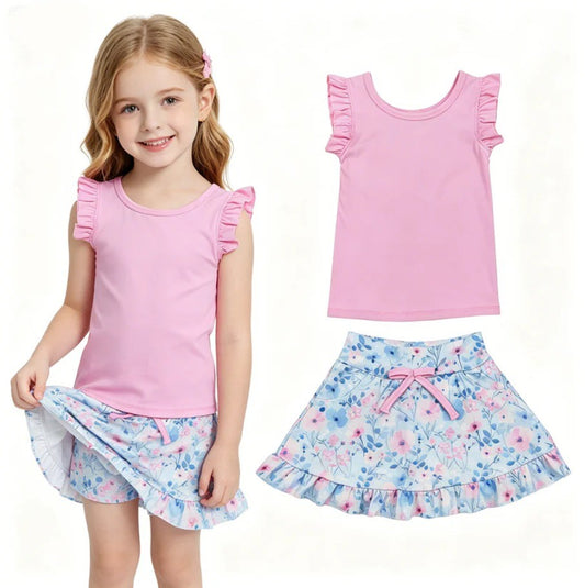 Floral Skort Set