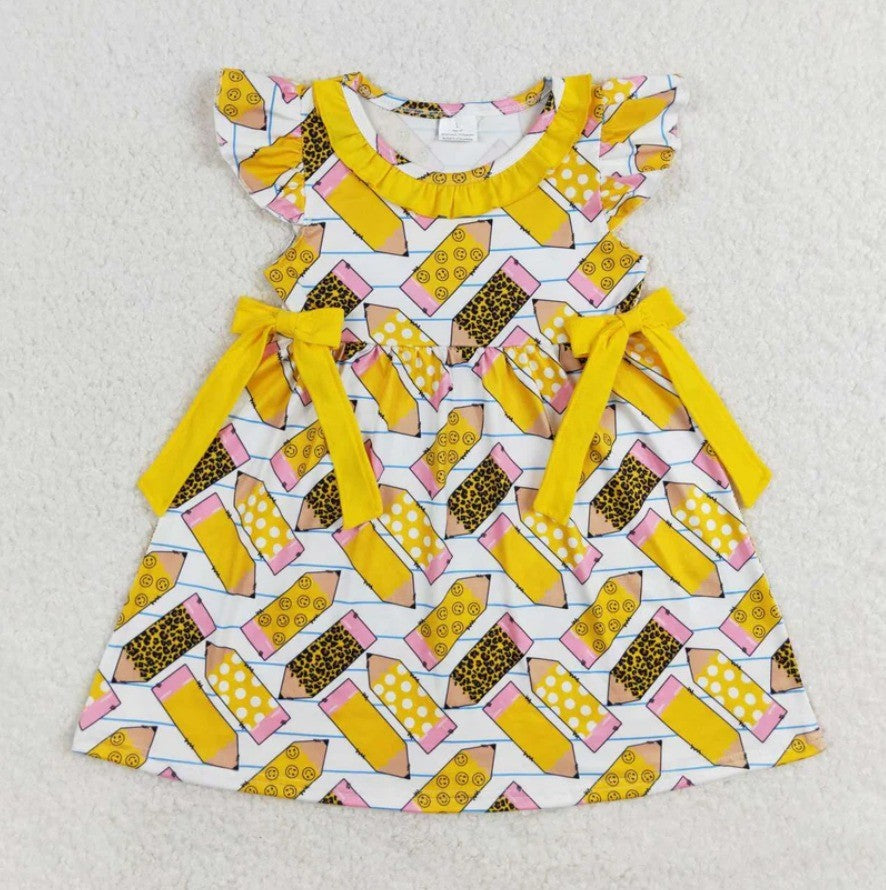 Cheetah Bow Pencil Dress