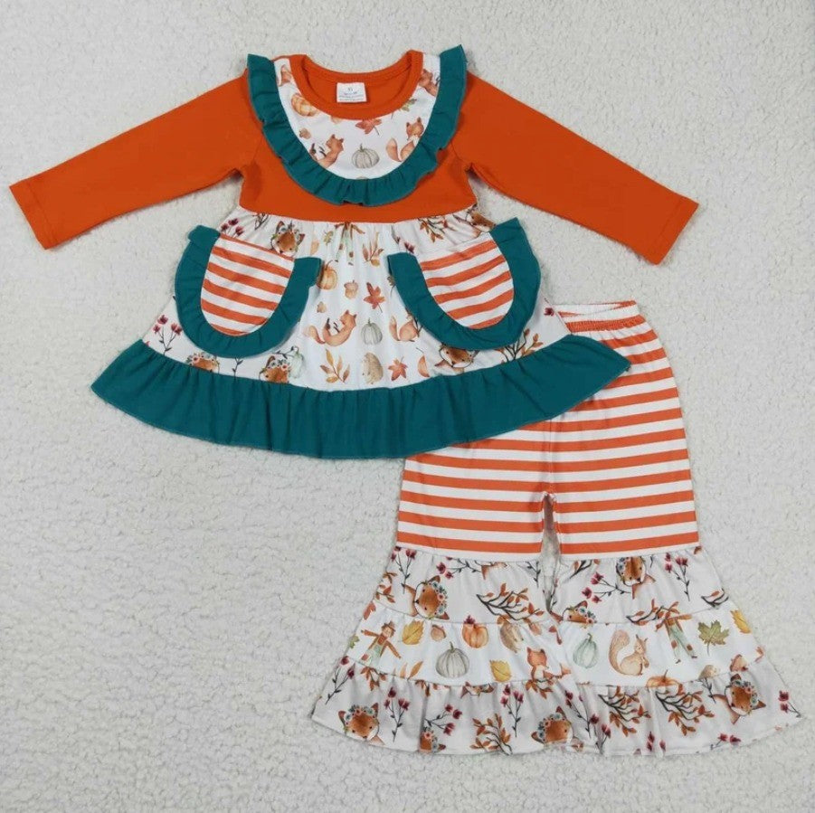 Vintage Style Fox Fall Set